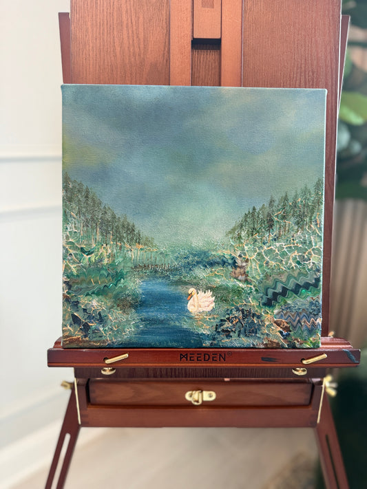 Twilight over the hills