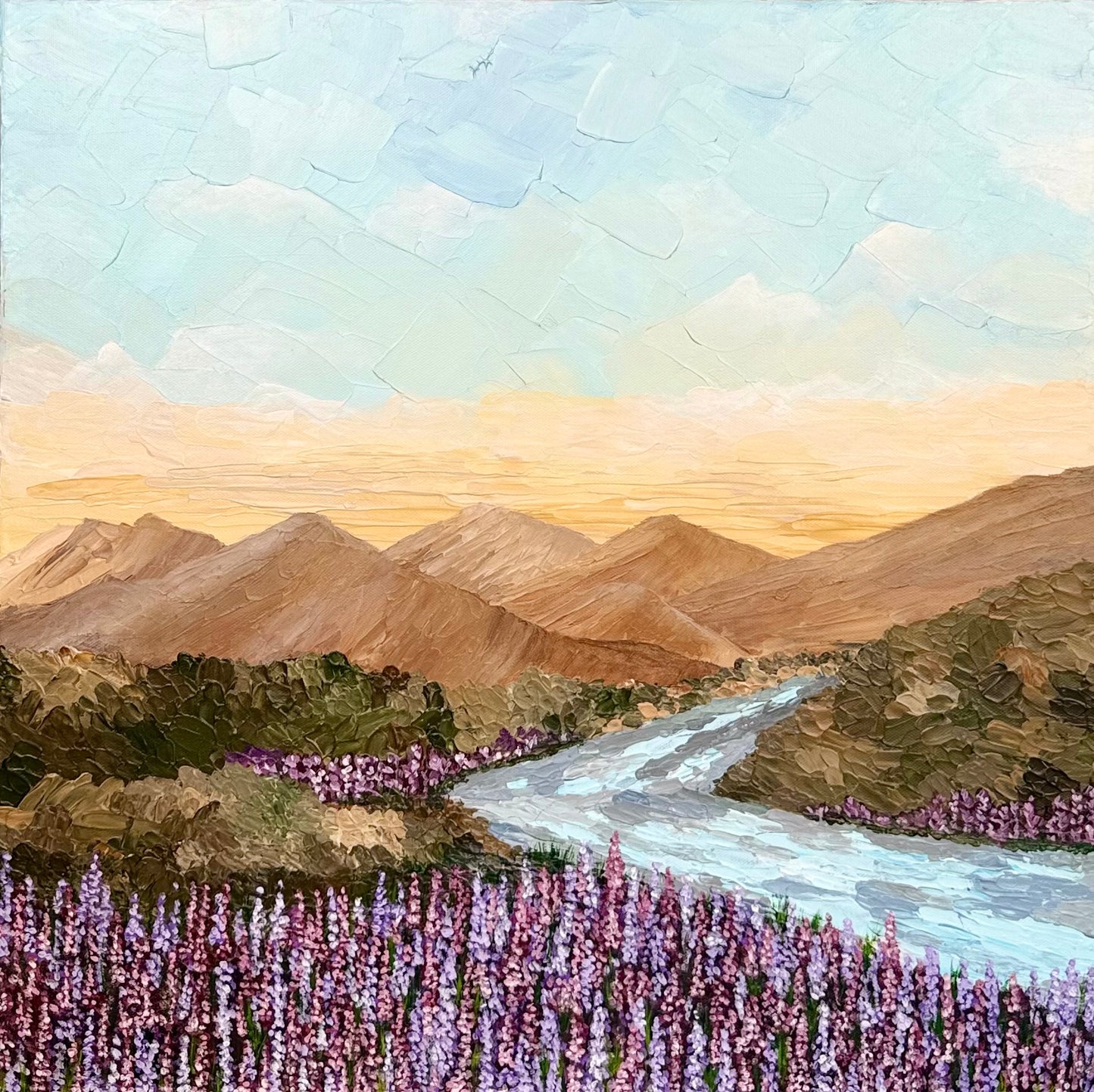 Where the wild flowers flow